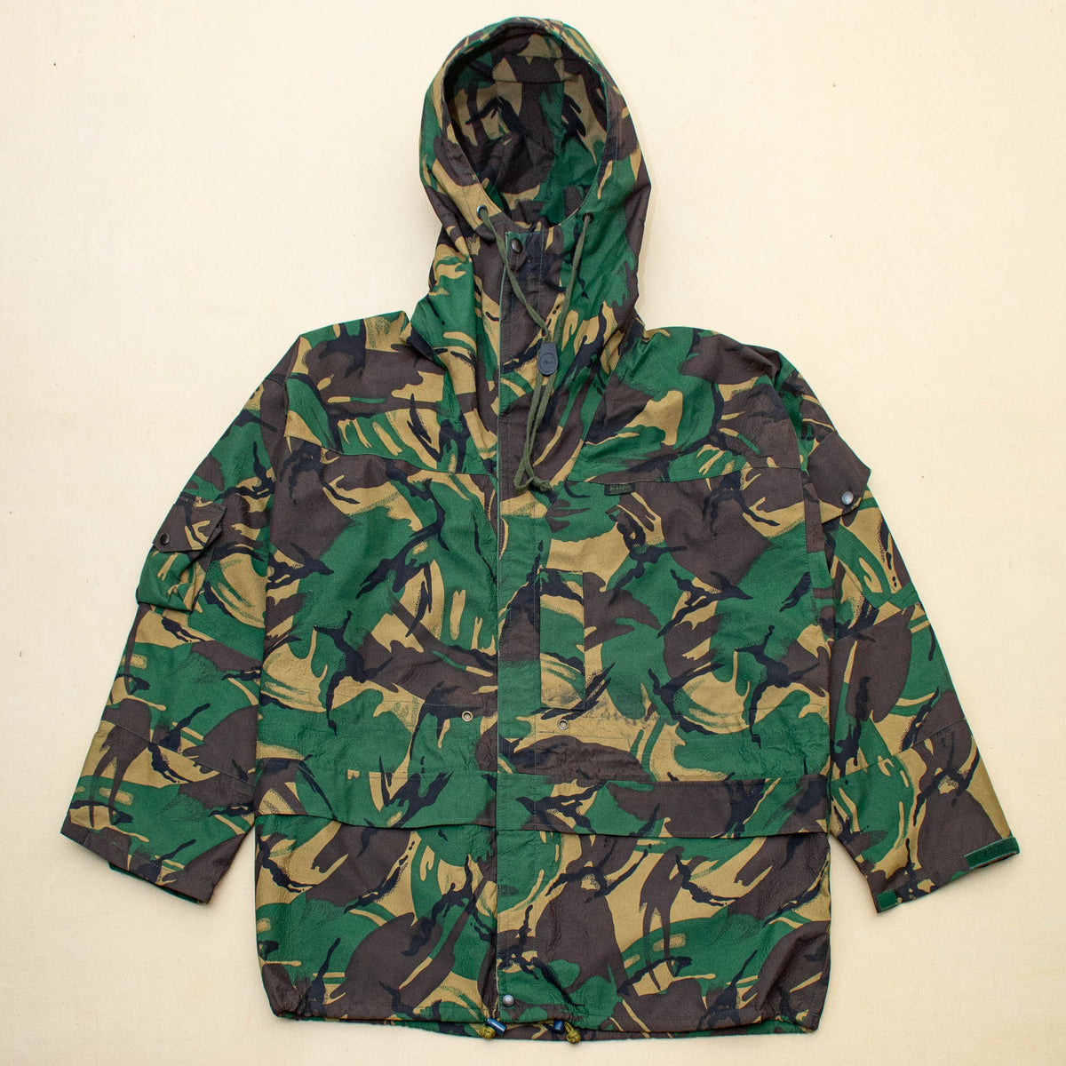 ジャケット・アウター 80s MILITARY  CAMO PARKA BLACK-DYE ジャケット・アウター 80s MILITARY CAMO PARKA BLACK-DYE