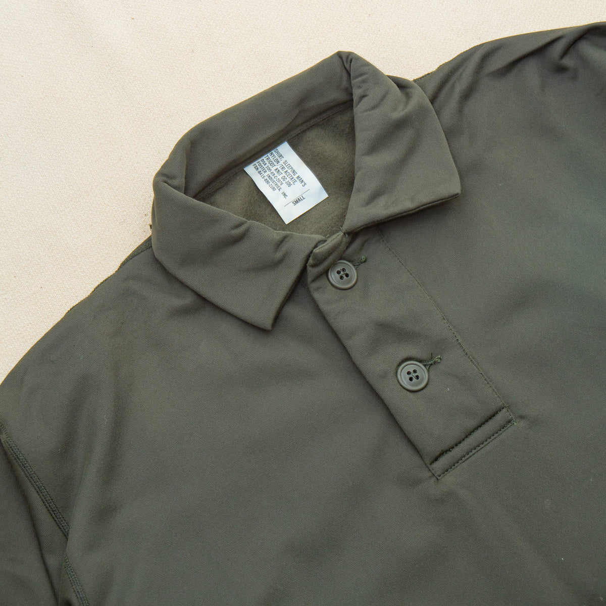 NOS 60s Vietnam War Vintage Tricot Sleep Shirt - Medium – Omega 