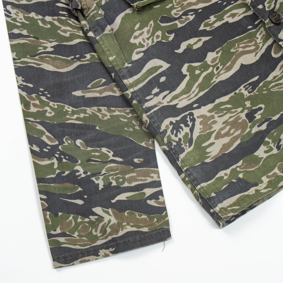 60s Vietnam War Vintage CIDG Splotch (SPL) Tigerstripe Shirt