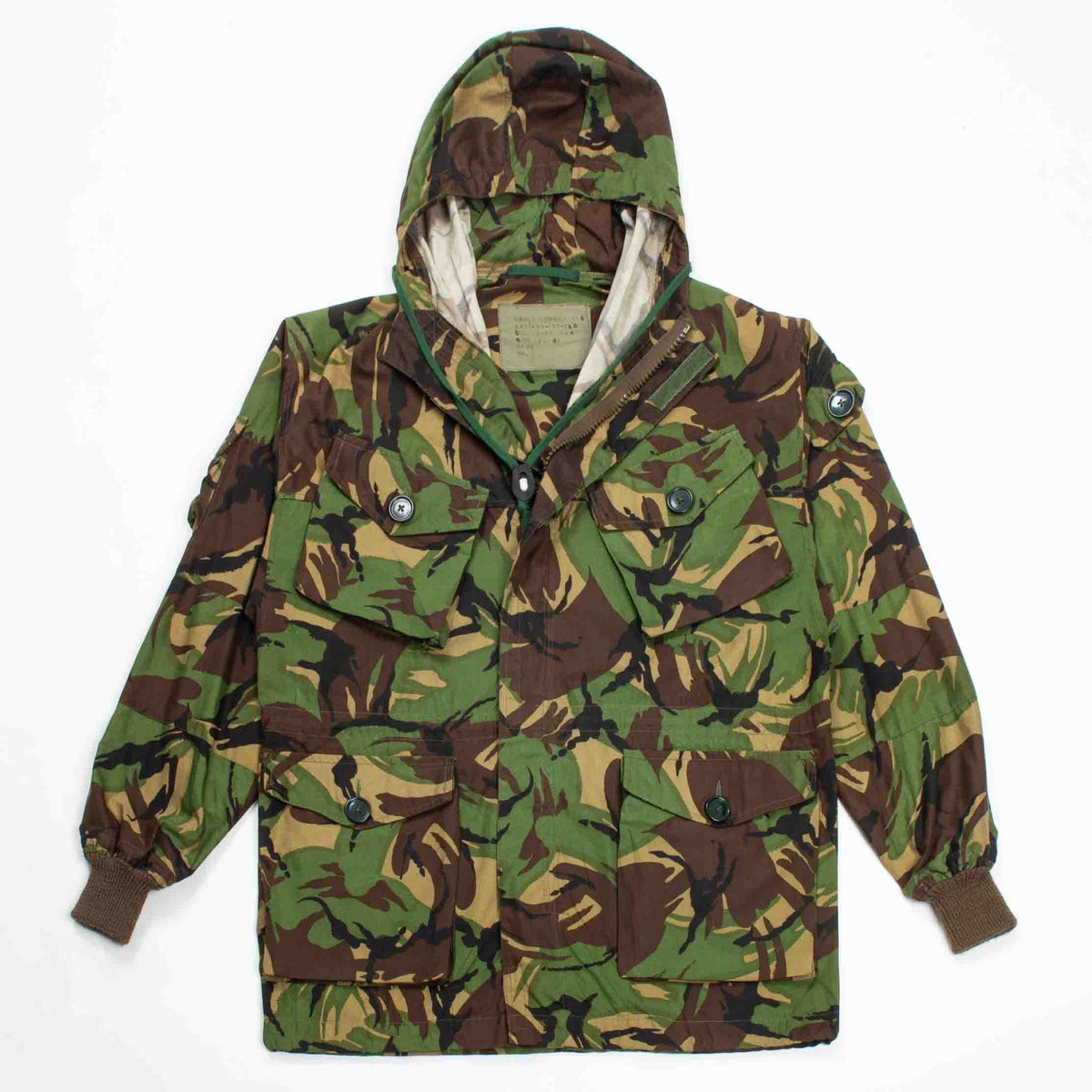 Rare Deadstock 80s Vintage Gabardine DPM SAS Windproof Smock