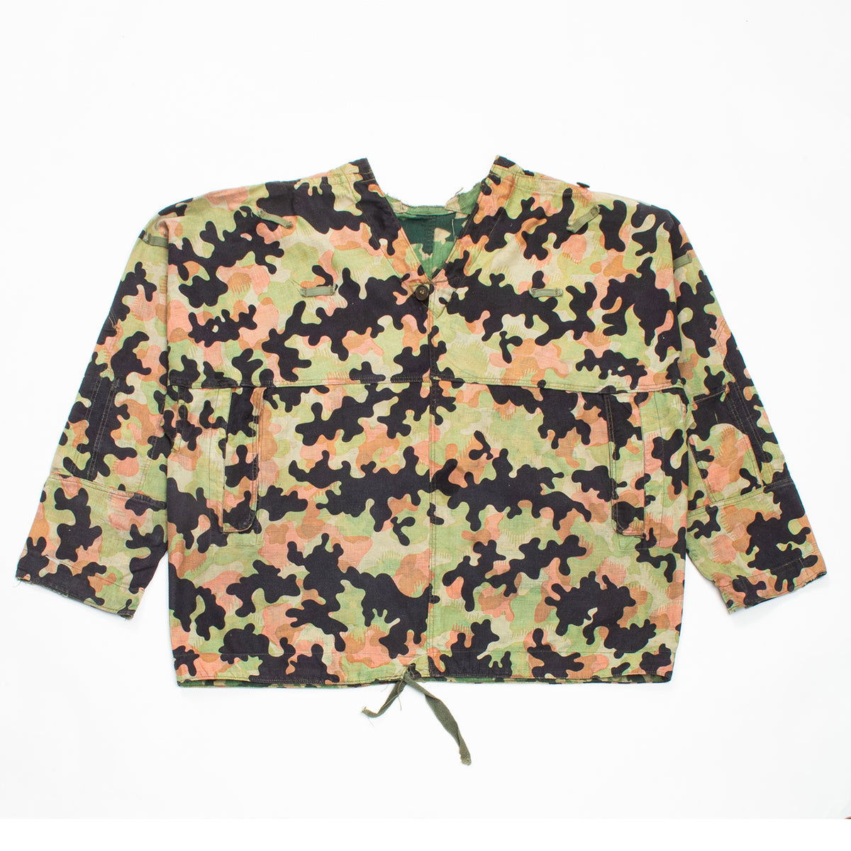Rare 50s Vintage Czech Reversible Mrácky / Duby Camo Jacket - X