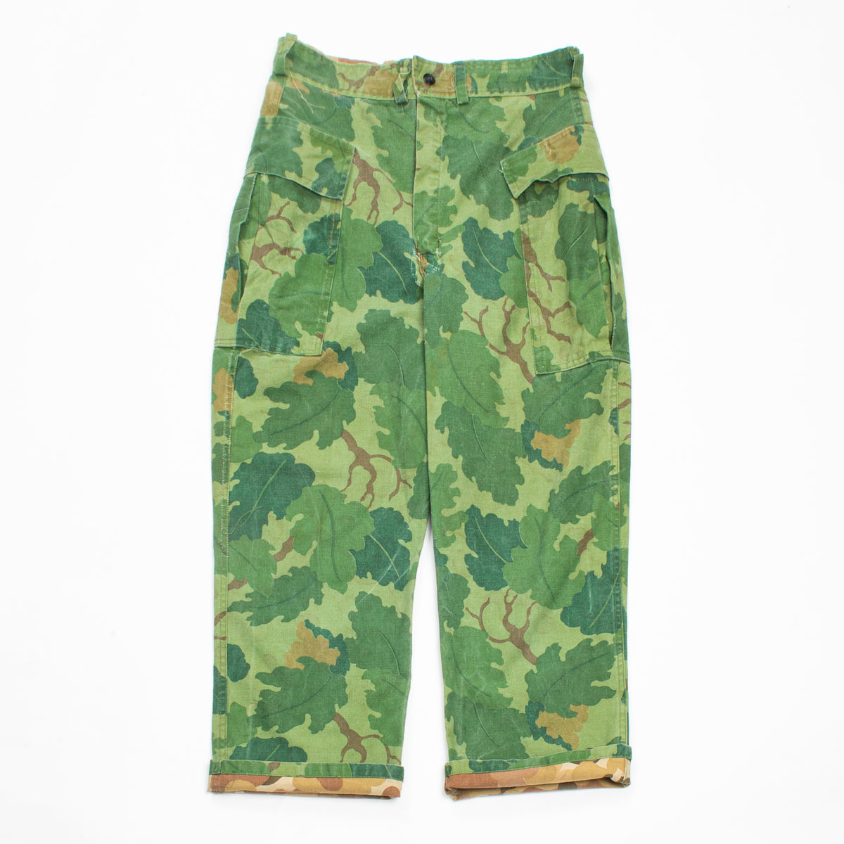 60s？Mitchell pattern camo civilian model 60s Vietnam War Vintage Tailor-Made USMC Mitchell Pattern Trousers