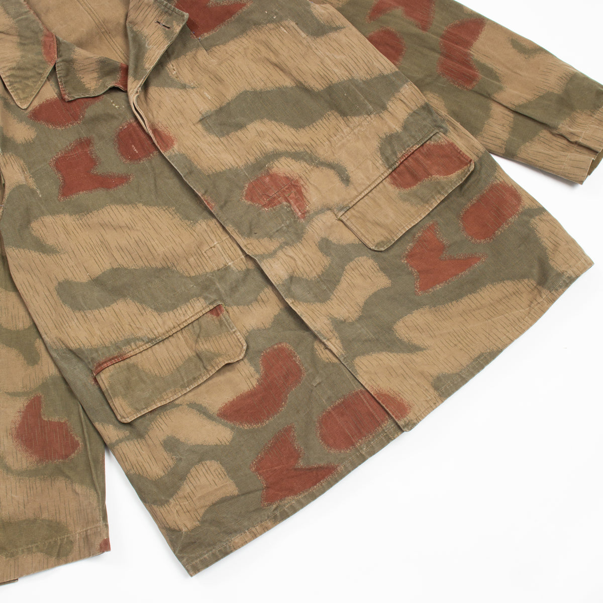 60s Vintage West German Border Guard (BGS) Sumpftarn Camo Jacket