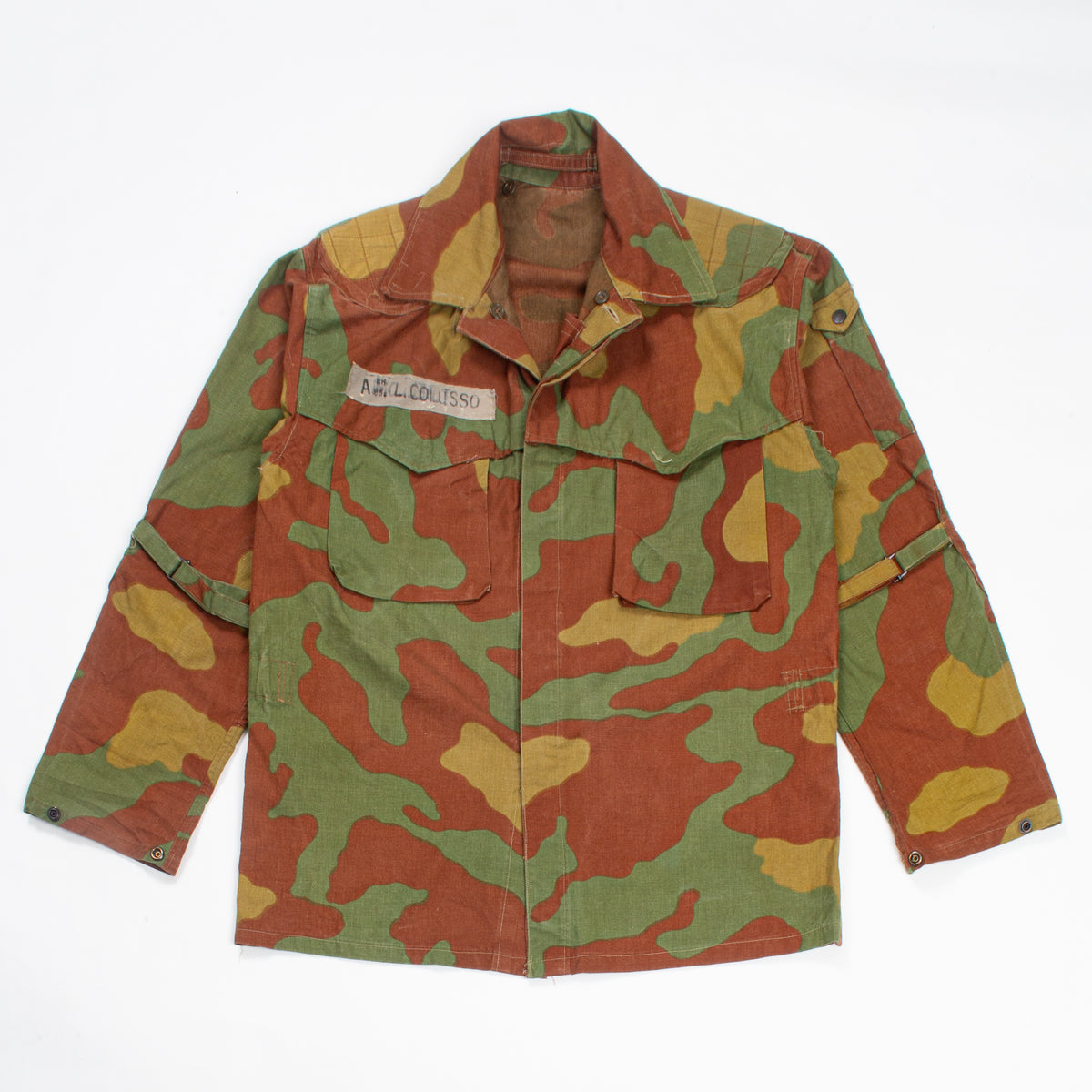 70s Vintage Italian Army M58 Telo Mimetico Airborne Uniform Set