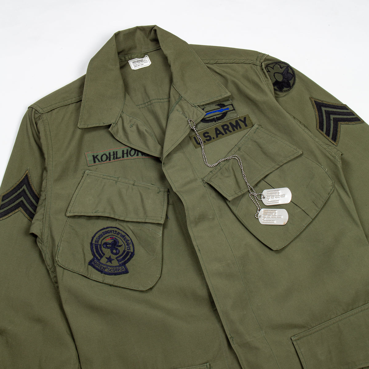 Vietnam War コットン装備 Vintage Vietnam War Era Coverall Jump