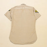 50s Vietnam War Vintage Khaki 'Class B' Shirt - Small
