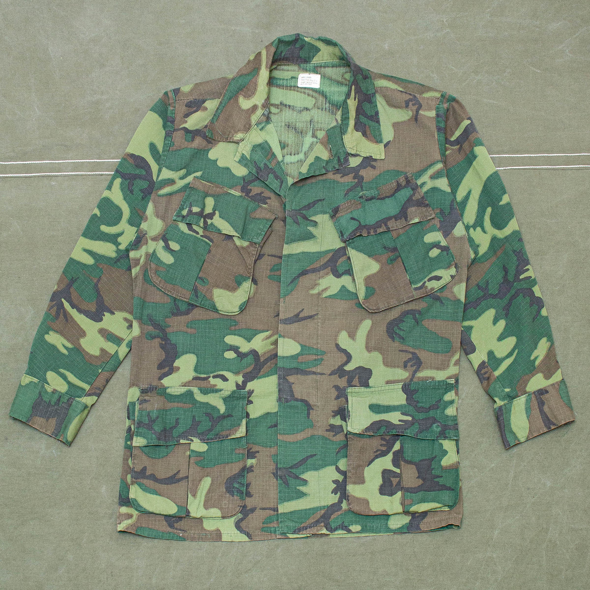 60s Vintage ERDL Jungle Jacket - Medium – Omega Militaria