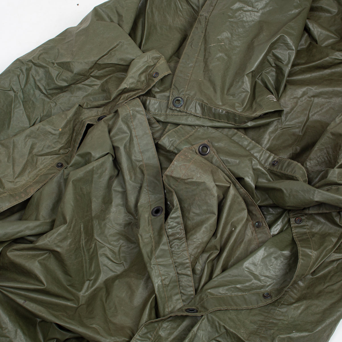 ヴィンテージ生地 70s US.Army Vietnam poncho ② ヴィンテージ生地 70s US.Army Vietnam poncho ②