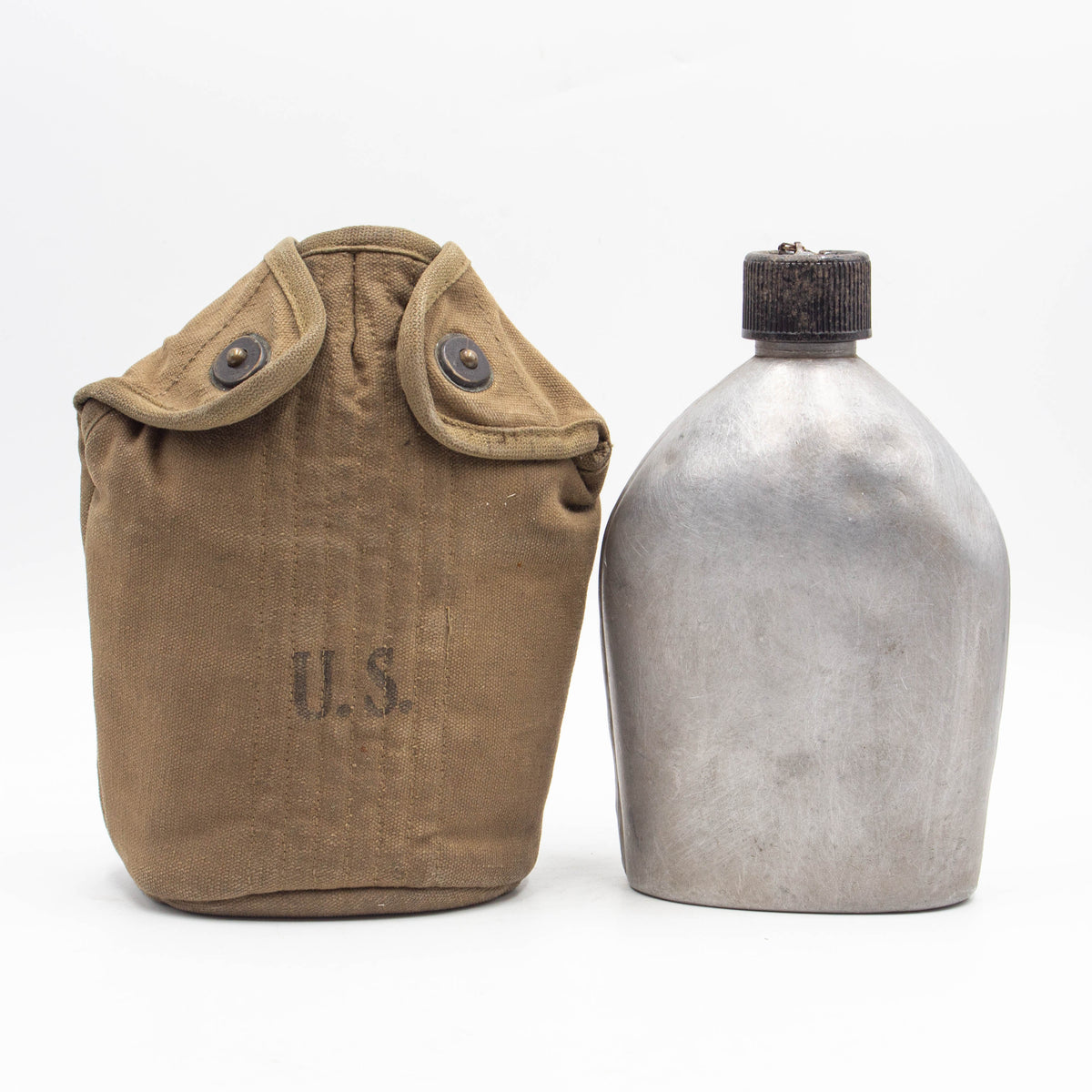 1942 WW2 US Military 1 Qt Canteen Set – Omega Militaria