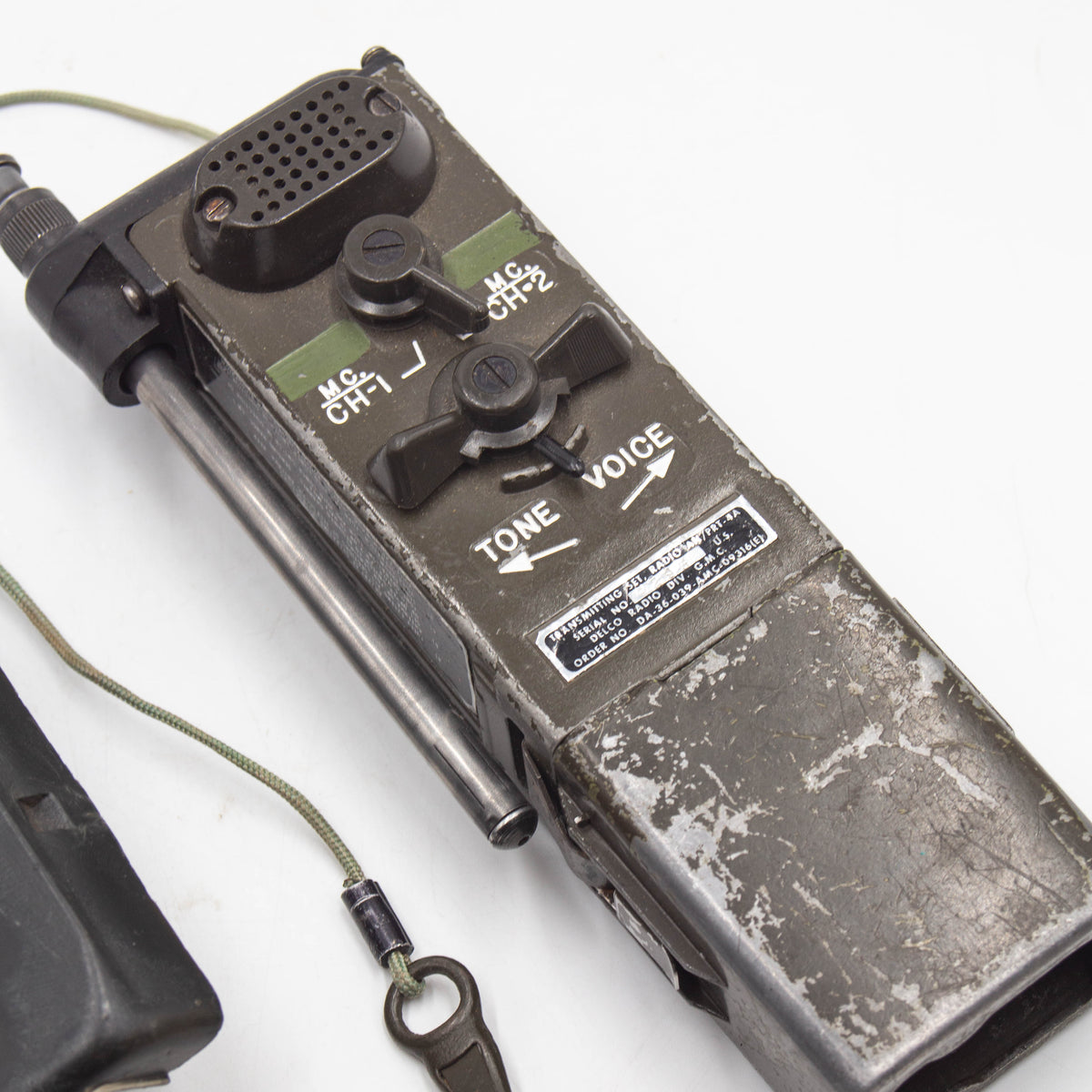 60s Vietnam War AN/PRR-9 & AN-PRT-4A Helmet Radio Set – Omega