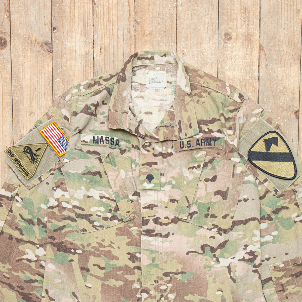 US Army Multicam OCP FR ACU Combat Coat - Large – Omega Militaria