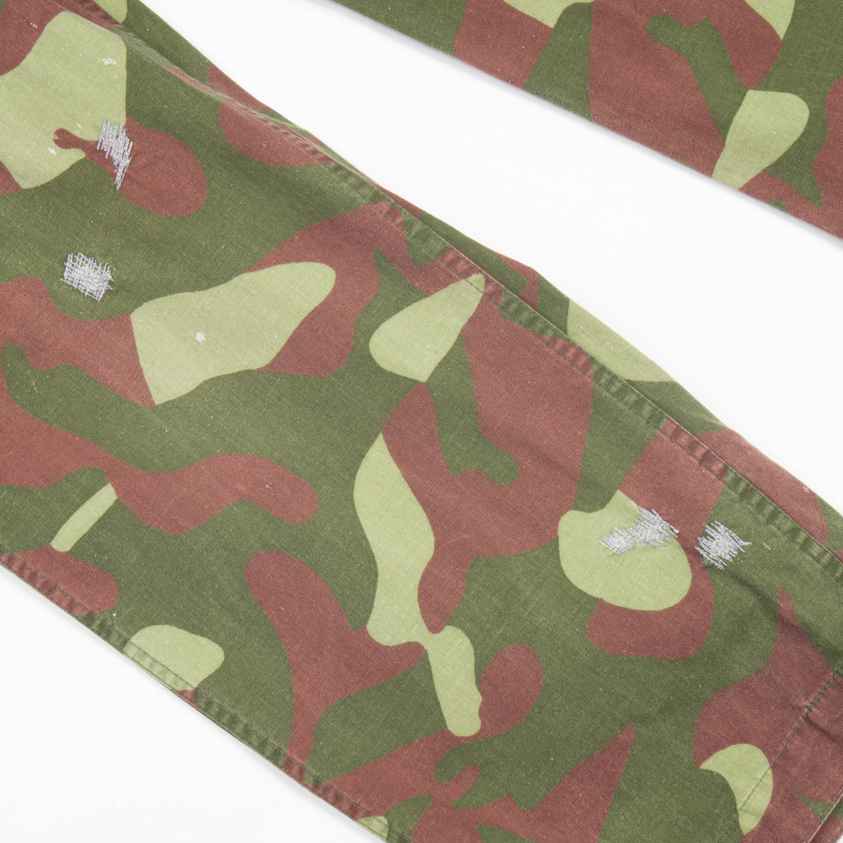 パンツ Finnish army over trousers dead stock 60 Vintage Finnish Army Reversible Camo Trousers - 36x30