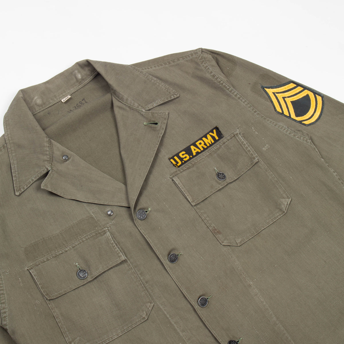ジャケット・アウター vintage M43 HBT USARMY special patch 40s vintage M43 HBT USARMY special patch 40s - メルカリ