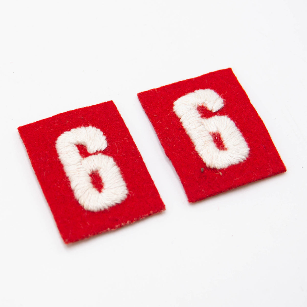 40s Vintage Boy Scouts of America Hand Embroidered on felt Troop Numbe