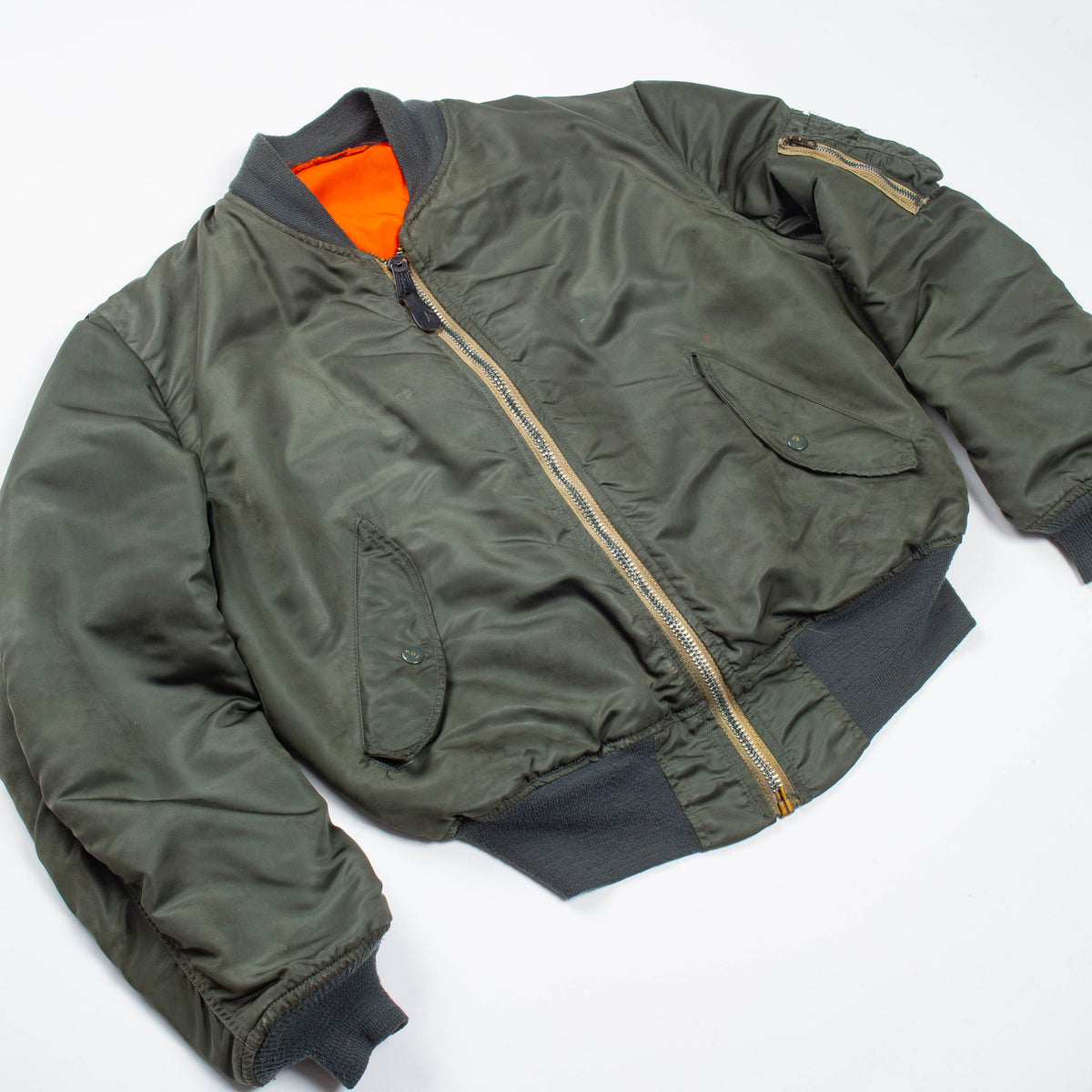 ジャケット・アウター 00s archive Ma-1 military flight jacket US Made Vintage MA-1 Flight Jacket | Army Navy Sales