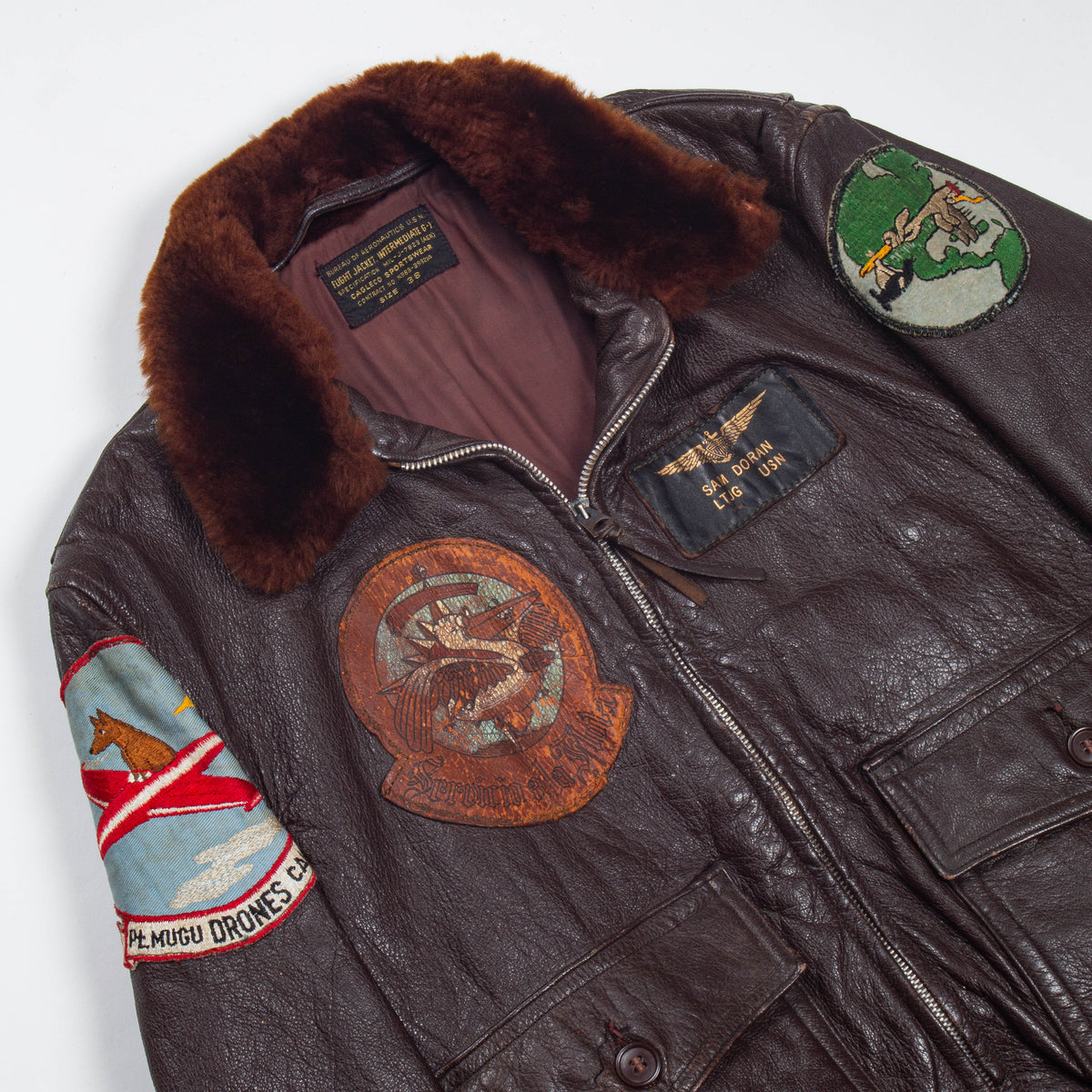 ジャケット・アウター 50sJapan souvenir leatherjacket G-1 50sJapan souvenir leatherjacket G-1 - メルカリ