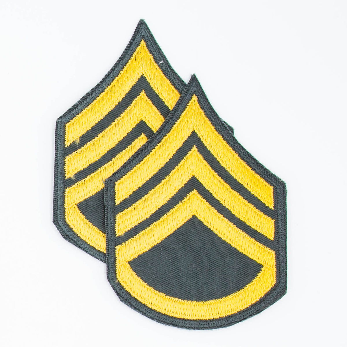 60s-vintage-us-made-e6-staff-sergeant-rank-patch-set-omega-militaria