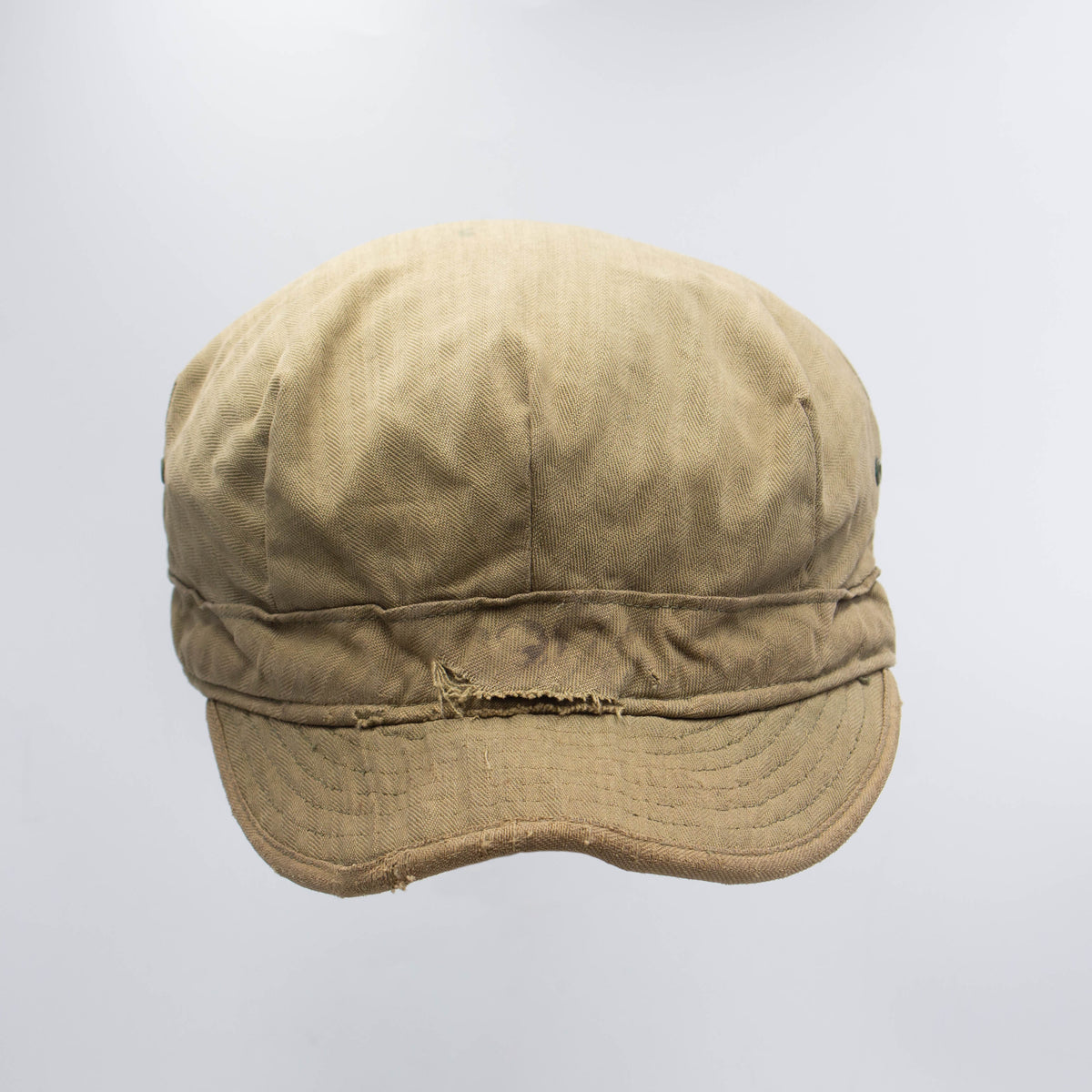 40s WW2 Vintage US Army HBT Field Cap - Medium – Omega Militaria