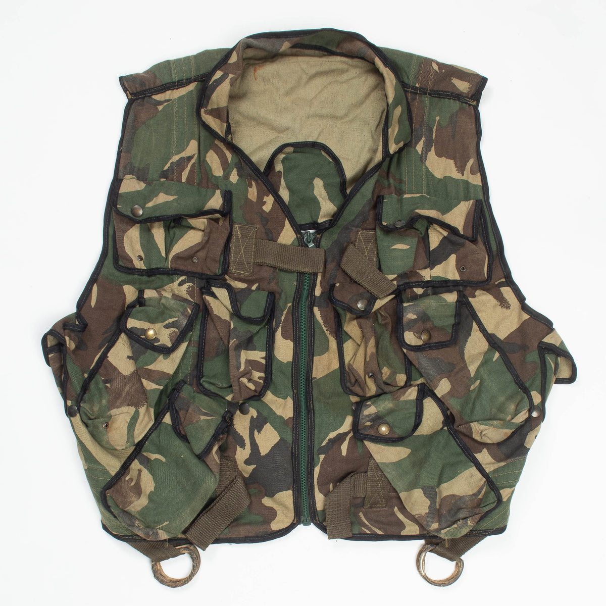 【THE CRIMIE】WILL MILITARY BOA VEST Rare Bosnian DPM Assault Vest – Omega Militaria