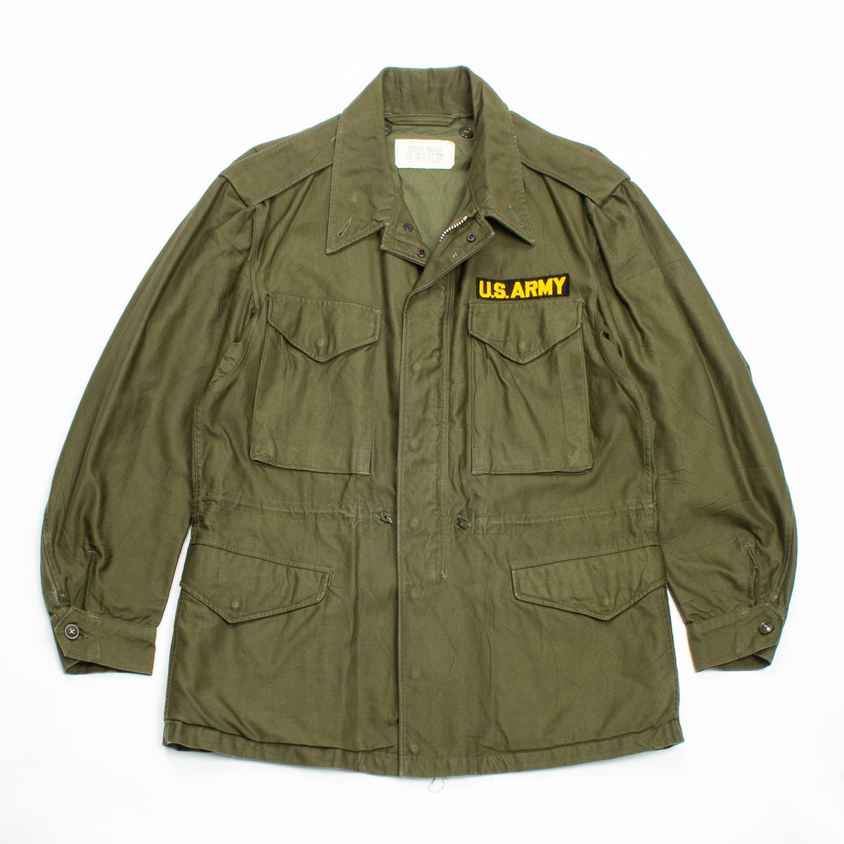1950s us army m51 field jacket アメリカ軍 m65 Deadstock 1959 Dated M51 Field Jacket - Large – Omega Militaria