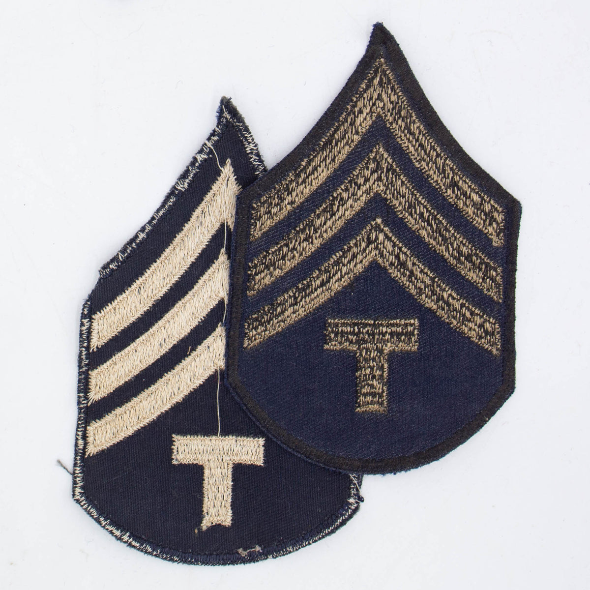40s Vintage US Army Technical Sergeant Rank Patch Set – Omega 