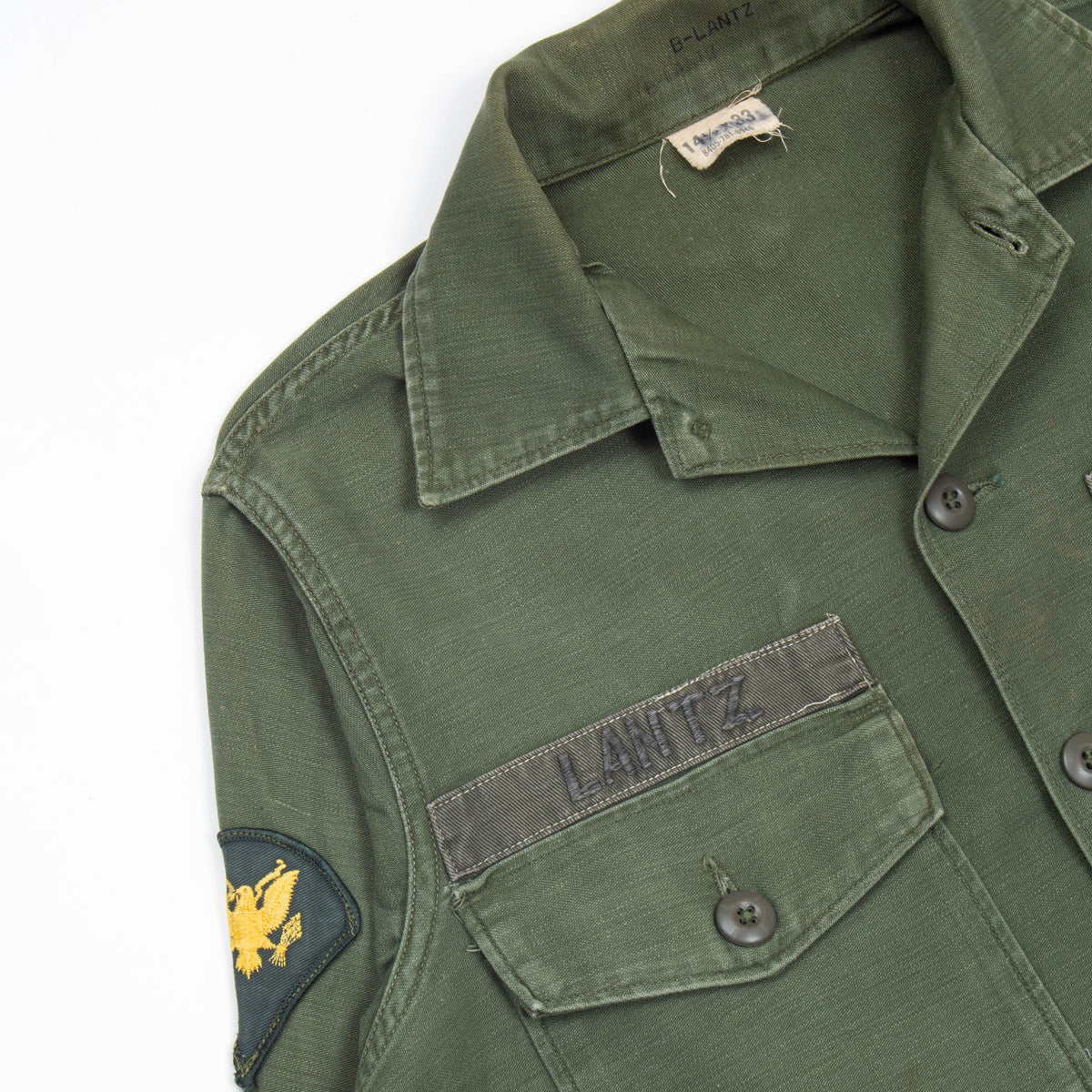 ジャケット・アウター 60S US ARMY OG107 UTILITY SHIRT JACKET 60S US ARMY OG107 UTILITY SHIRT JACKET