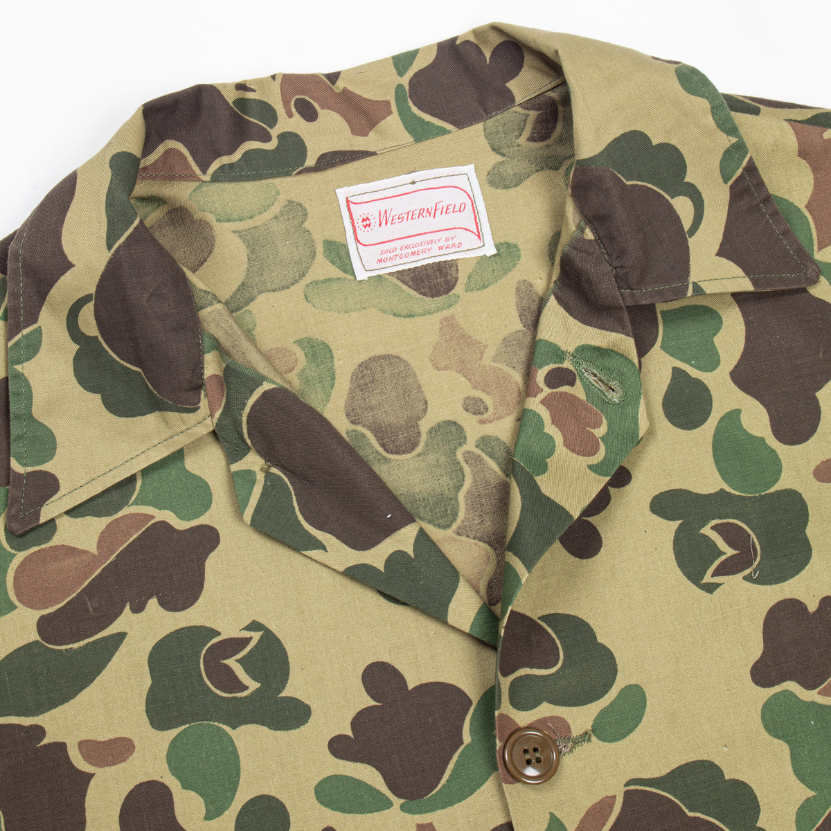 OLD CIVILIAN DUCK-HUNTER CAMO JACKET Vintage 1980s Duck Camo