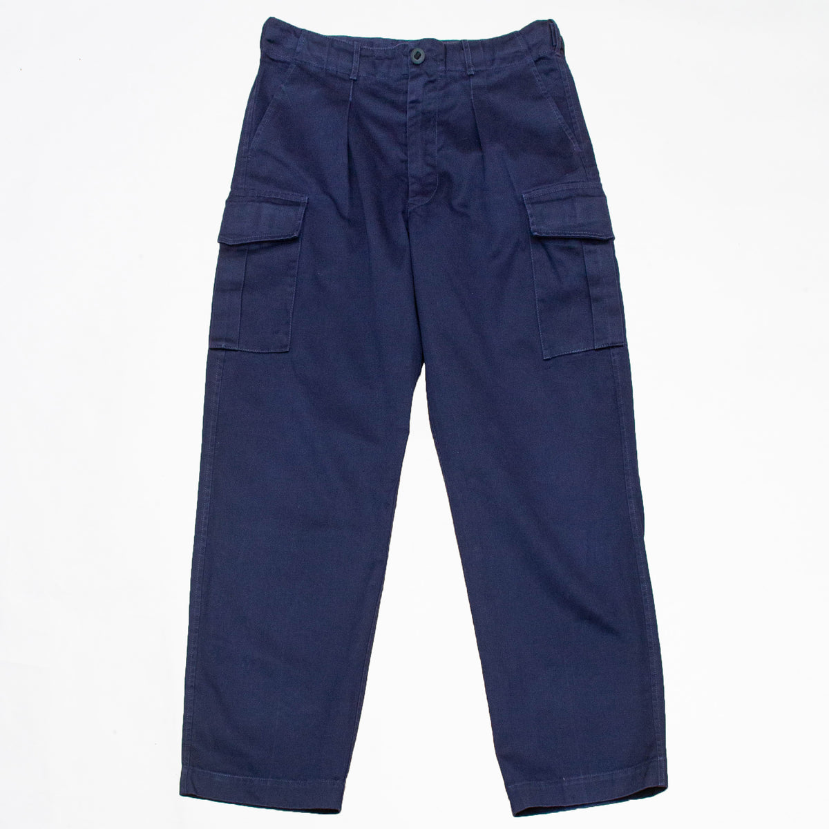 00s Vintage Royal Navy Blue AWD FR Working Trousers - All Sizes 