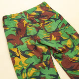 70s Vintage Tropical 'Dayglow' DPM Combat Trousers - 32x33