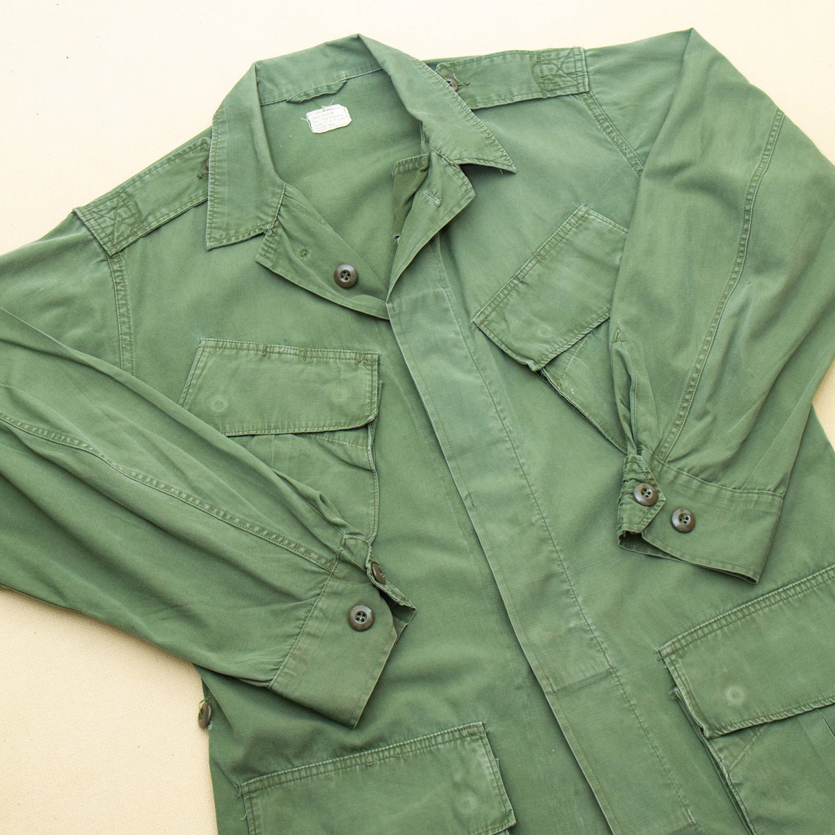 60s Vintage 2nd Pattern Jungle Jacket - Medium – Omega Militaria