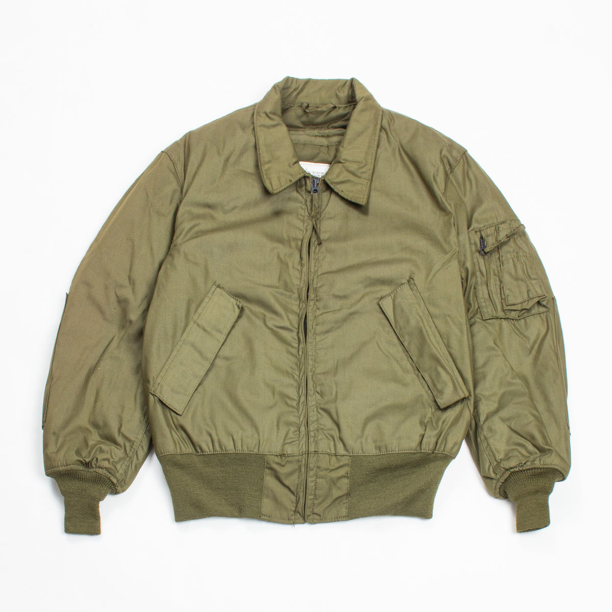 Deadstock 80s Vintage US Army CVC Crewman Tanker Jacket - Medium
