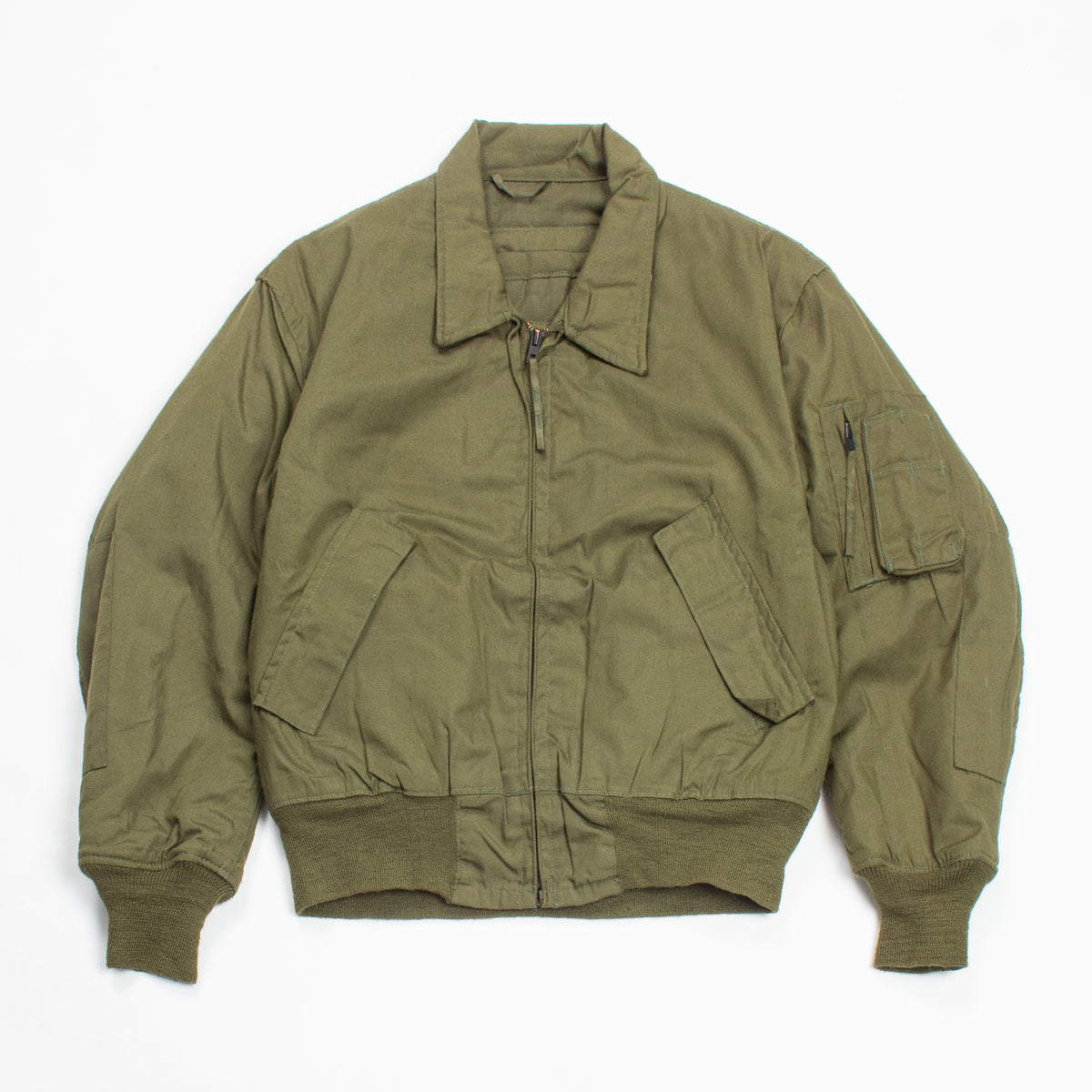 70s DEADSTOCK TANKER ライナー付き ミリタリージャケット Deadstock 80s Vintage US Army CVC Crewman Tanker Jacket - Medium