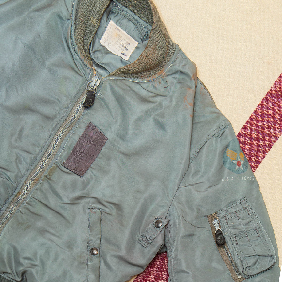 Rare 50s Vintage B-15d Flight Jacket - Large – Omega Militaria