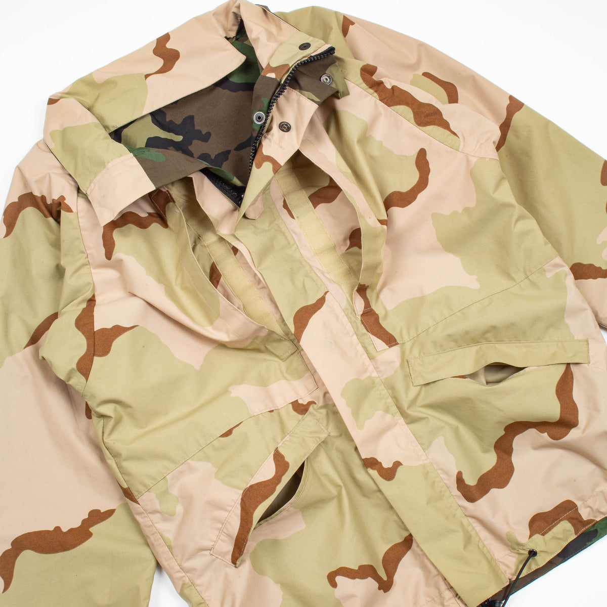 90s Vintage Reversible Desert/Woodland Gore-Tex Parka - Medium 