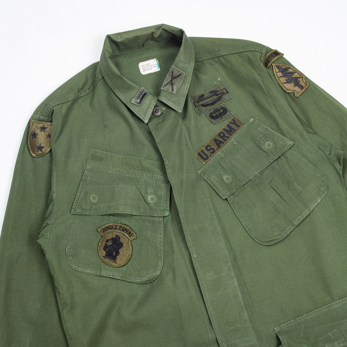 70s Vintage Special Forces Jungle Jacket - Medium – Omega Militaria