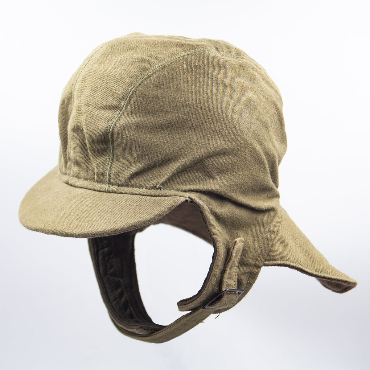 ✨WWⅡ✨40s★ヴィンテージ★アメリカ軍★US Navy★フライトキャップ NOS 40s WW2 Vintage US Navy Foul Weather Flight Deck Cap - Size 7