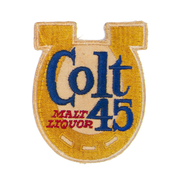 Original 1960s Novelty Colt 45 Malt Liquor Patch