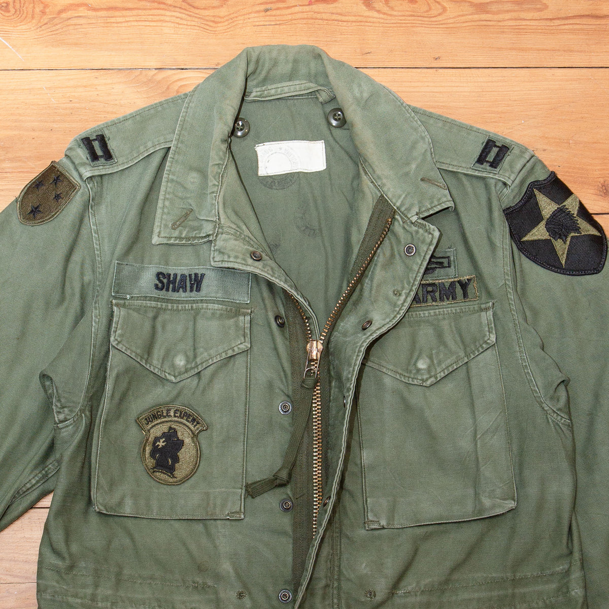 old Supreme M51 field jacket new vintage