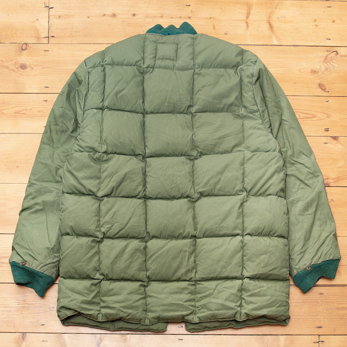 60s Vintage Pioneer Sportswear Brand Down Insulated Quilted Jacket