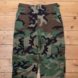 2003 Vintage US Army Temperate Woodland BDU Combat Trousers - 30x32