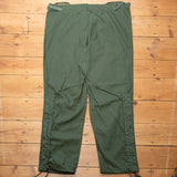 70s Vintage US Army OG-107 MOPP Trousers - 42x32