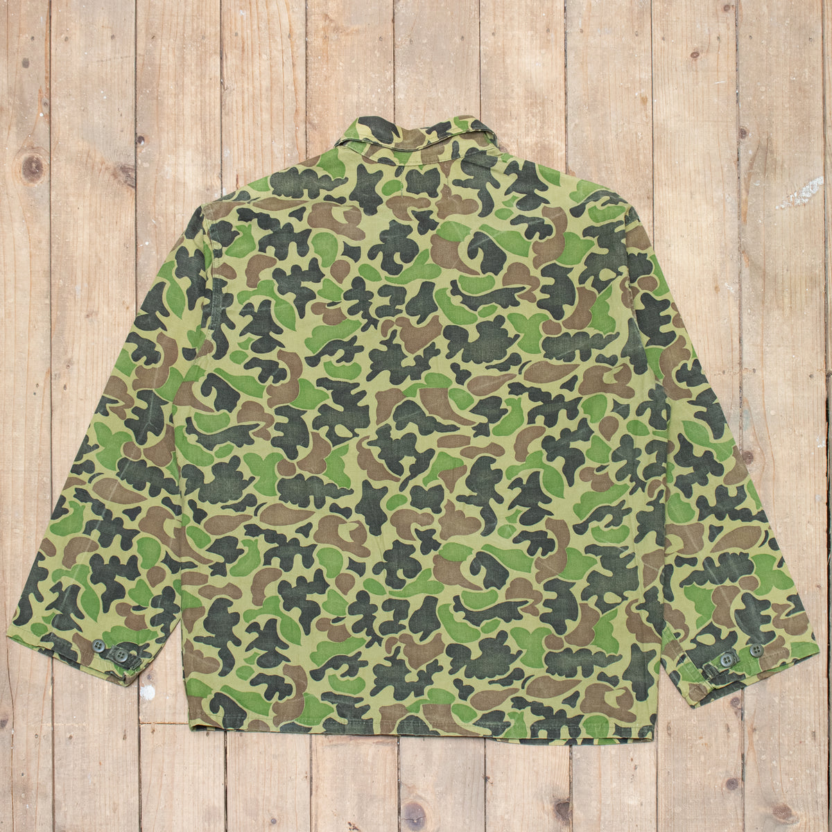 70s Vintage Ranger Duck Hunter Camo Shirt - Large – Omega Militaria