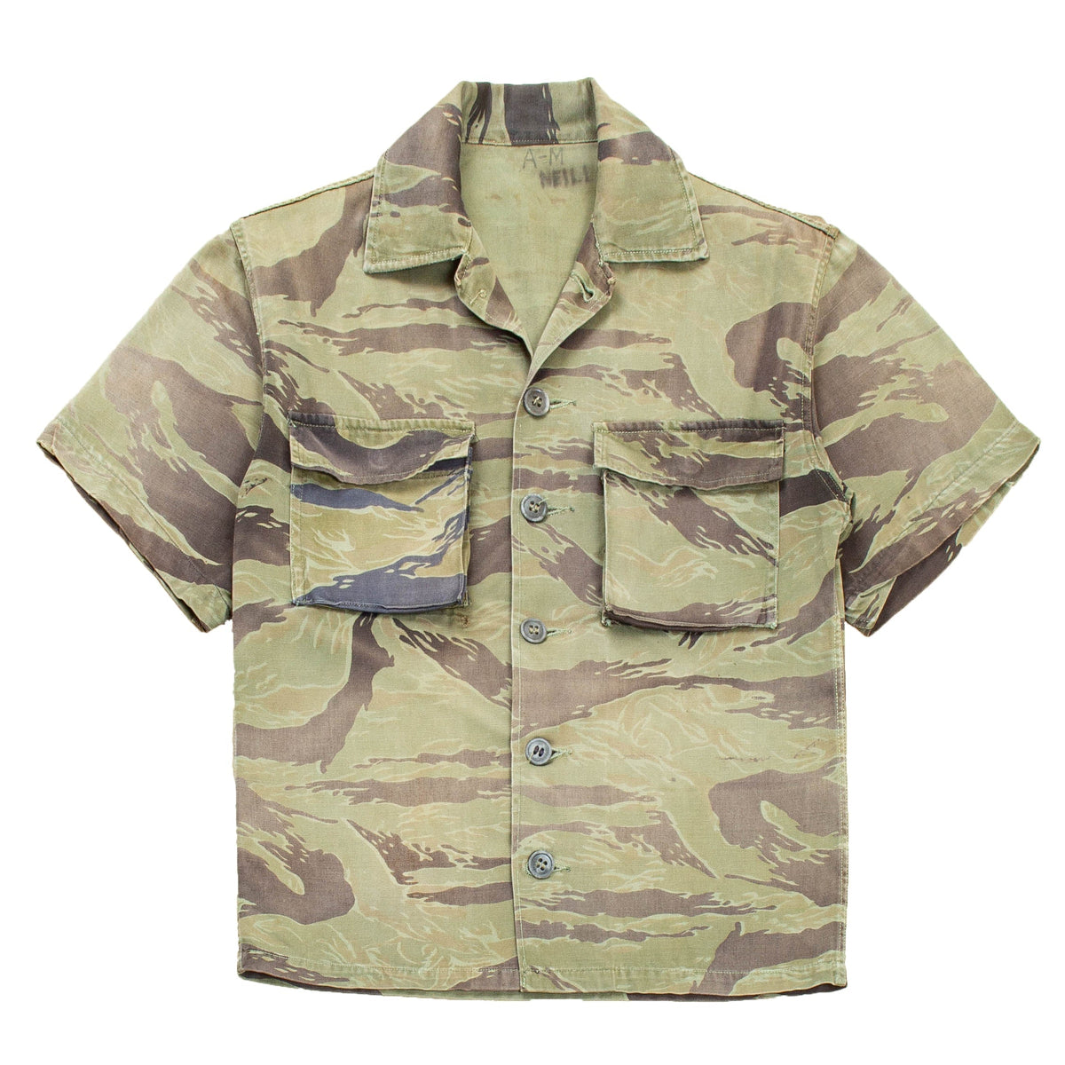 Neill Prew – A CIA Operative's Tigerstripe Shirt – Omega Militaria