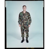 Genuine US Military Hot Weather Woodland Camo BDU Combat Trousers