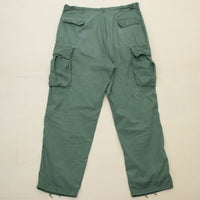 60s Vintage 2nd Pattern OG-107 Tropical Combat Trousers - 38x33