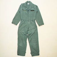 70s Vintage US Military Sateen Utility Coveralls - Small