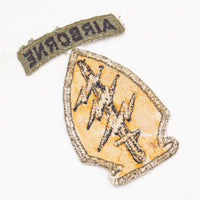 Rare 60s Vietnam War Japanese-Made Subdued Special Forces SSI Patch