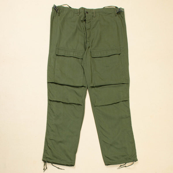 70s Vintage US Army OG-107 MOPP Trousers - 42x32