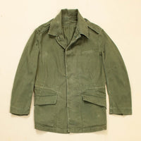 60s Vintage British Army Drill Overall Jacket - Medium