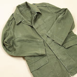 60s Vintage British Army Drill Overall Jacket - Medium